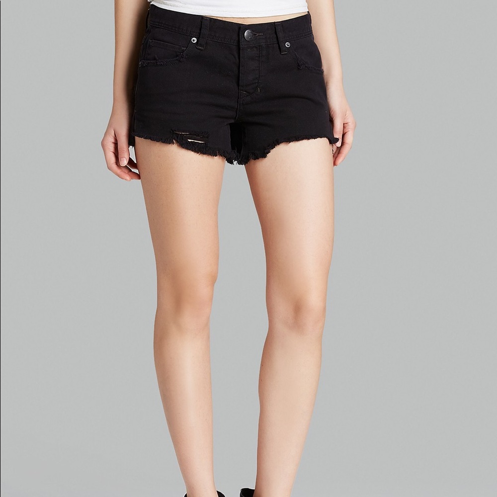 Free People shark bite shorts